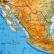 Where is Mexico - detailed map of the world with cities in Russian Geographic map of Mexico