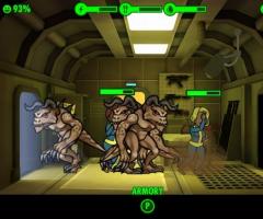 Fallout Shelter deathclaw attack